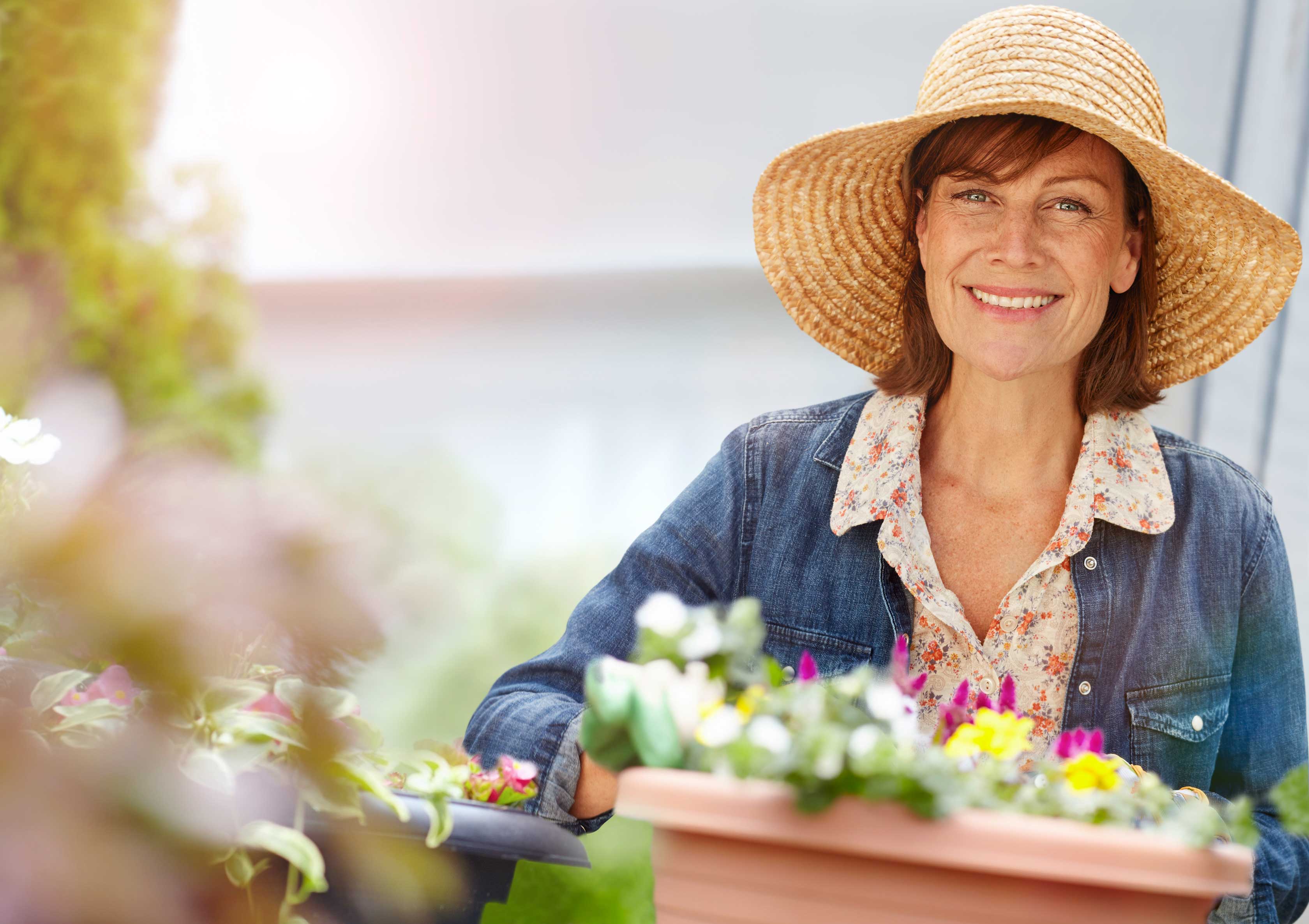 Frauen im Garten